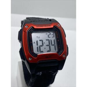 Armitron Mens Digital Watch Vintage Works New Battery